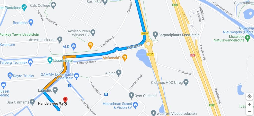 Google Maps Locatie
